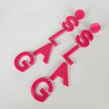 Load image into Gallery viewer, Drop Slag Acrylic Earrings