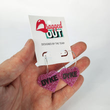 Load image into Gallery viewer, Dyke Hoop Earrings