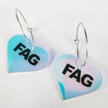 Load image into Gallery viewer, Fag Hoop Earrings