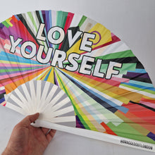 Load image into Gallery viewer, Love Yourself Clack Fan