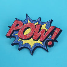 Load image into Gallery viewer, Pow Pin Badge
