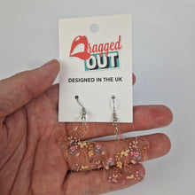 Load image into Gallery viewer, Floral Rabbit Acrylic Earrings