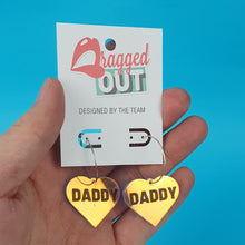 Load image into Gallery viewer, Daddy Hoop Earrings