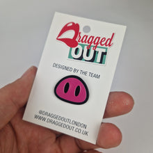 Load image into Gallery viewer, Pig Snout Pin Badge