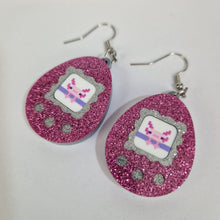 Load image into Gallery viewer, Tamagotchi Axolotl Earrings