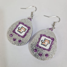 Load image into Gallery viewer, Tamagotchi Cat Earrings