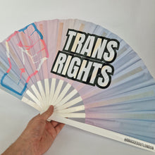 Load image into Gallery viewer, Trans Rights Clack Fan