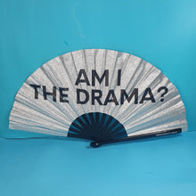Load image into Gallery viewer, Am I The Drama Bamboo Fan
