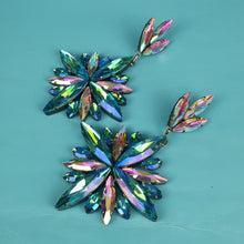 Load image into Gallery viewer, Big Bang Crystal Earrings