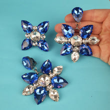 Load image into Gallery viewer, Crystal Earrings and Ring Set