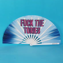 Load image into Gallery viewer, Fuck The Tories Clack Fan