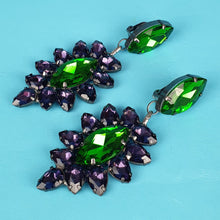 Load image into Gallery viewer, Lily Crystal Earrings