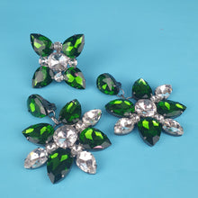 Load image into Gallery viewer, Crystal Earrings and Ring Set
