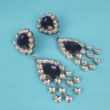 Load image into Gallery viewer, Dangle Crystal Earrings