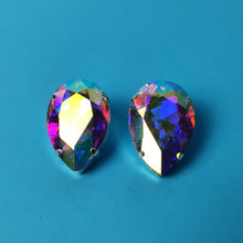 Load image into Gallery viewer, Giant Tear Drop Earrings