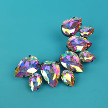 Load image into Gallery viewer, Queen Crystal Clip On Ear Cuff