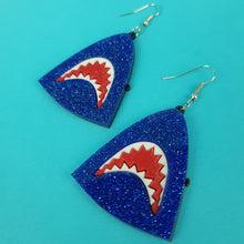 Load image into Gallery viewer, Shark Pierced Earrings