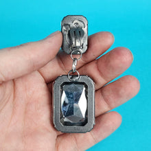 Load image into Gallery viewer, Classic Cut Crystal Clip On Earrings
