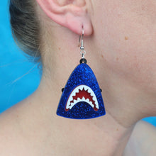 Load image into Gallery viewer, Shark Pierced Earrings
