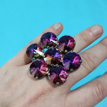 Load image into Gallery viewer, Crystal Earrings and Ring Set
