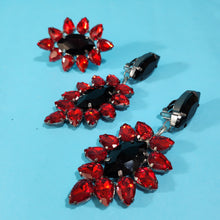 Load image into Gallery viewer, Crystal Earrings and Ring Set
