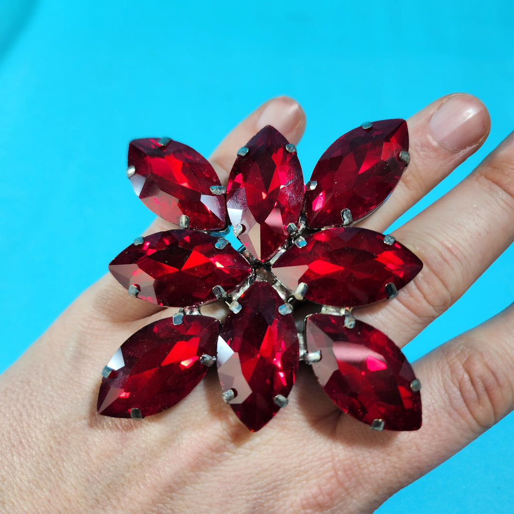 Crystal Statement Ring