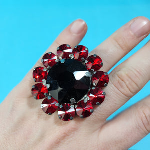 Crystal Statement Ring