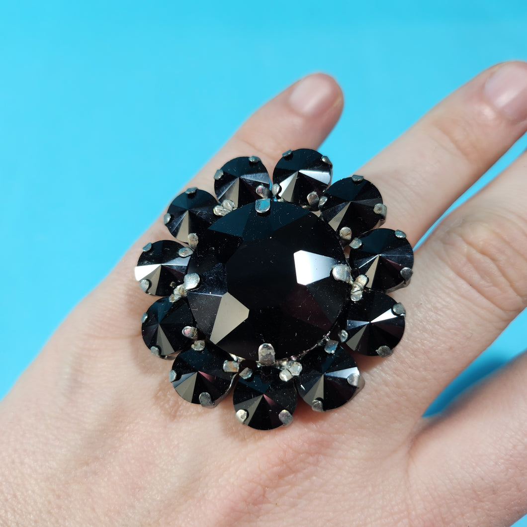 Crystal Statement Ring