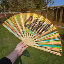 Load image into Gallery viewer, Camp Bamboo Fan
