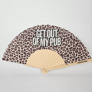 Get Out Of My Pub Handheld Small Fan