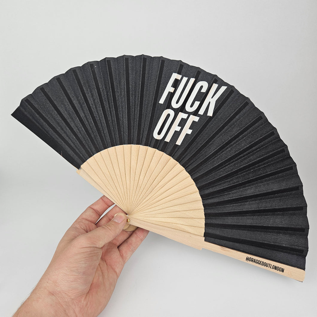 Fuck Off Handheld Small Fan