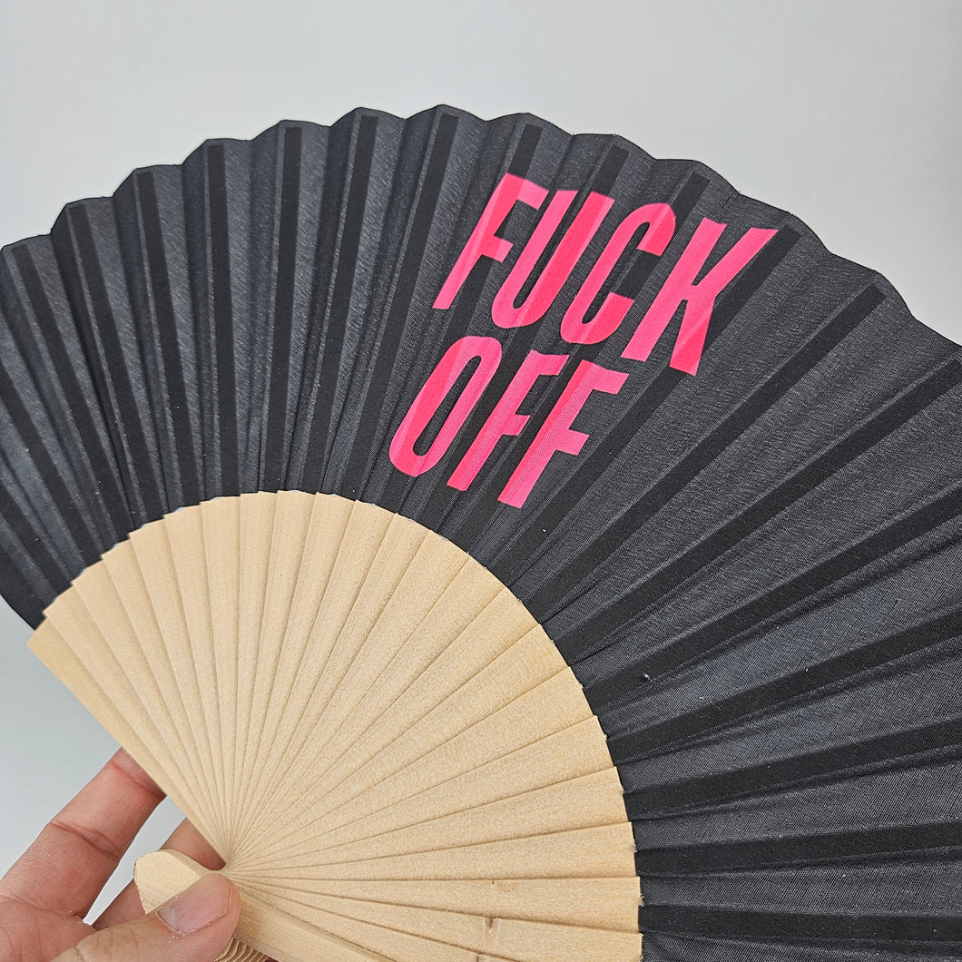 Fuck Off Handheld Small Fan