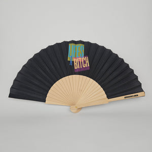 Lifes A Bitch Handheld Small Fan