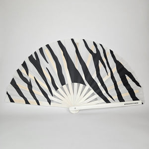 Zebra Print Clack Fan