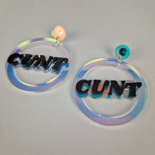 Load image into Gallery viewer, Cunt Circle Earrings
