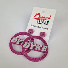 Load image into Gallery viewer, Dyke Circle Earrings
