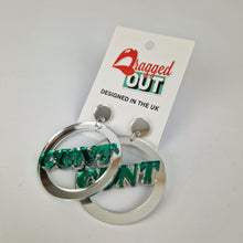 Load image into Gallery viewer, Cunt Circle Earrings
