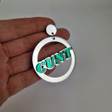 Load image into Gallery viewer, Cunt Circle Earrings
