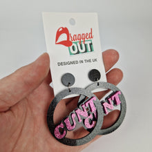 Load image into Gallery viewer, Cunt Circle Earrings
