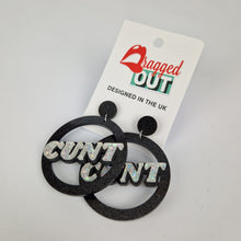 Load image into Gallery viewer, Cunt Circle Earrings
