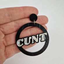 Load image into Gallery viewer, Cunt Circle Earrings
