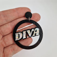 Load image into Gallery viewer, Diva Circle Earrings
