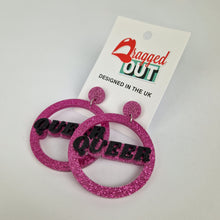 Load image into Gallery viewer, Queer Circle Earrings
