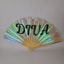 Load image into Gallery viewer, Diva Bamboo Fan
