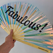 Load image into Gallery viewer, Fabulous Bamboo Fan
