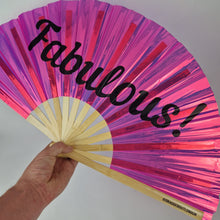 Load image into Gallery viewer, Fabulous Bamboo Fan
