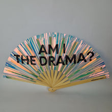 Load image into Gallery viewer, Am I The Drama Bamboo Fan
