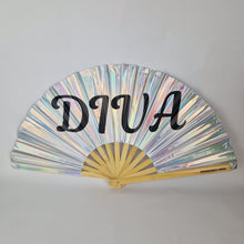 Load image into Gallery viewer, Diva Bamboo Fan
