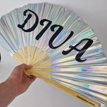 Load image into Gallery viewer, Diva Bamboo Fan
