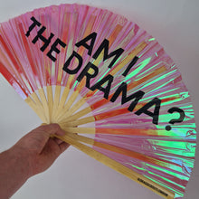 Load image into Gallery viewer, Am I The Drama Bamboo Fan
